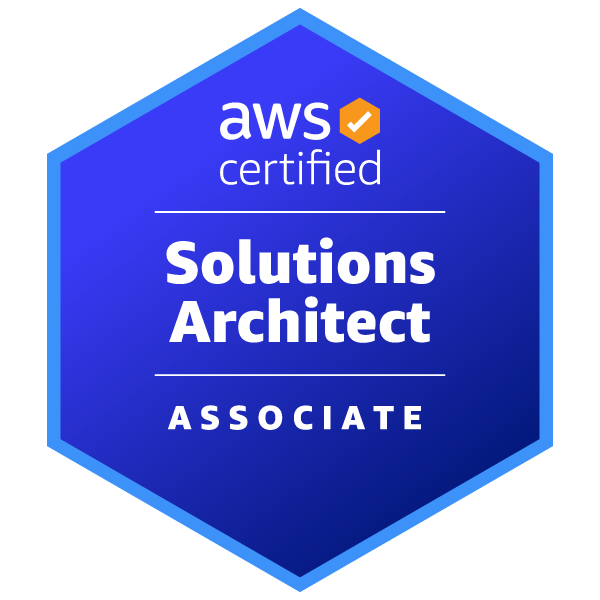 Official AWS Certified Solutions Architect badge
